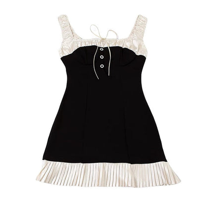 Elegant Maid Mini Dress