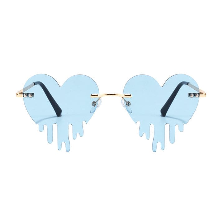 Funny Melting Heart Glasses - Glasses