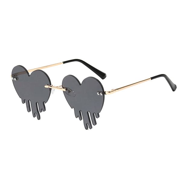 Funny Melting Heart Glasses - Glasses