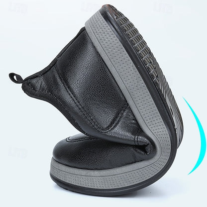 Men's Loafers & Slip-Ons Winter Boots Fleece lined PU