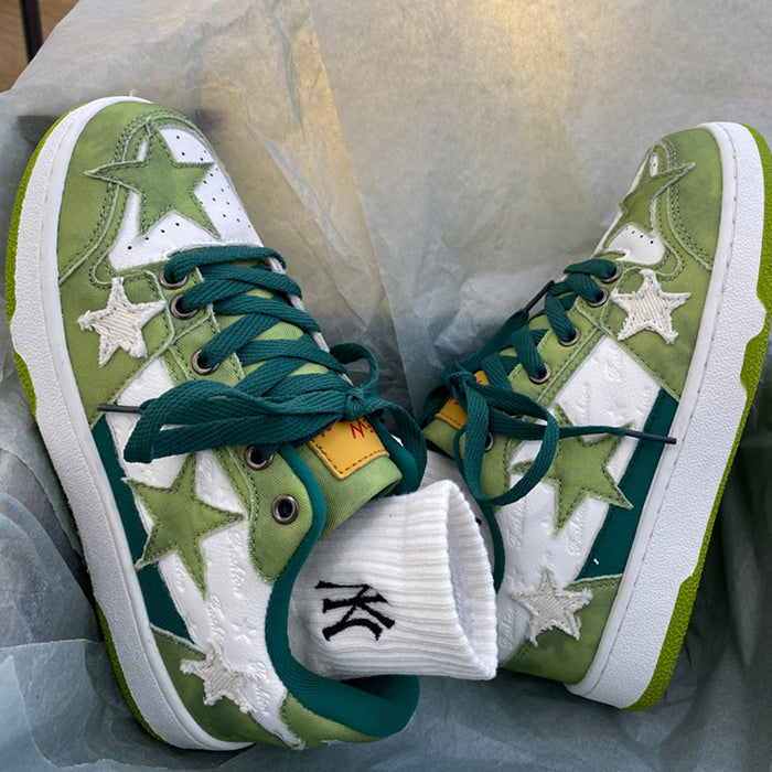 Green Star Sneakers