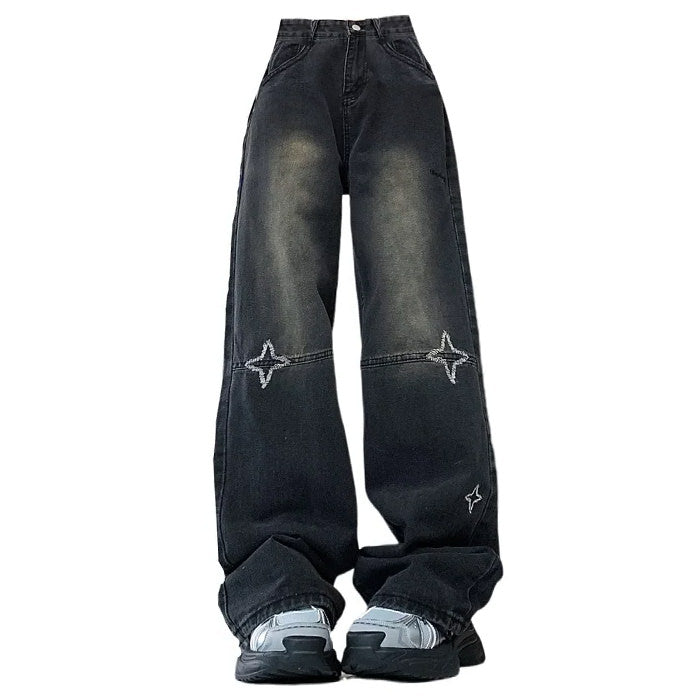 Jean noir tendance Star