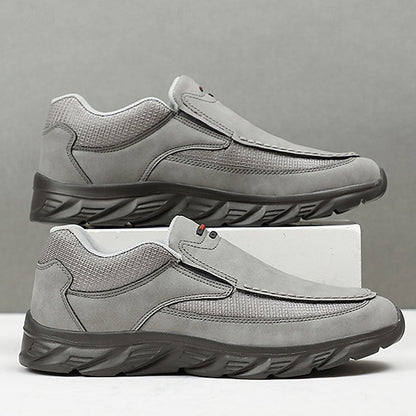 Men's Suede Slip-On Loafers – Lightweight, Breathable