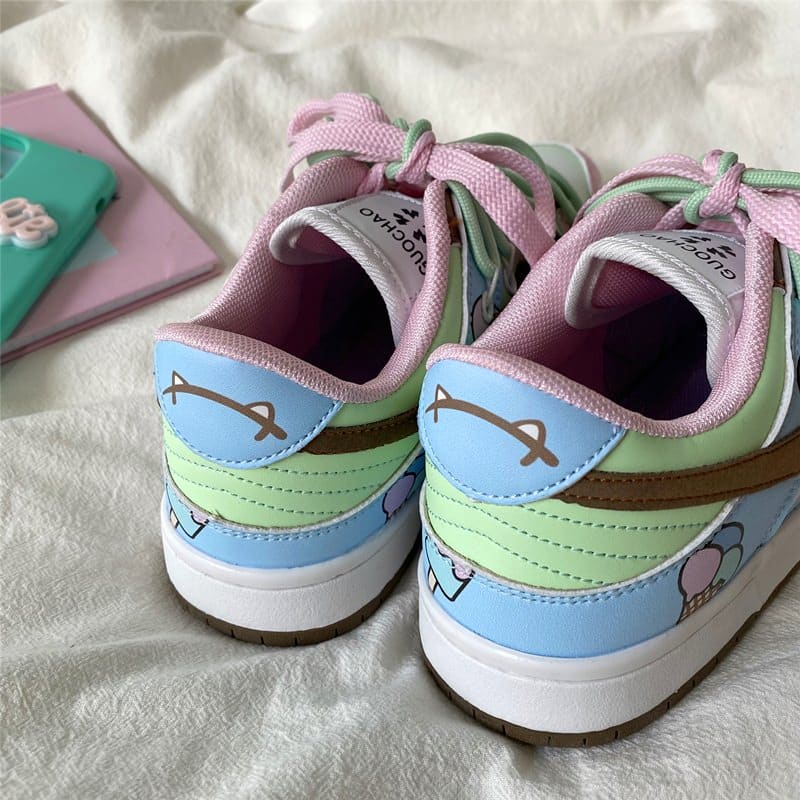 Heart Painting Sneakers - Sneakers