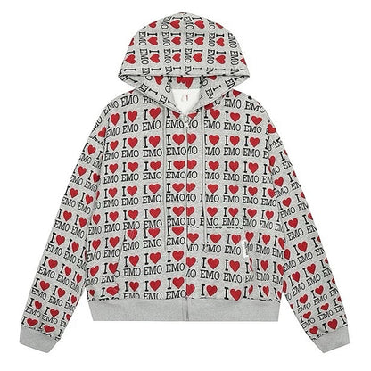 i love emo hoodie boogzel clothing