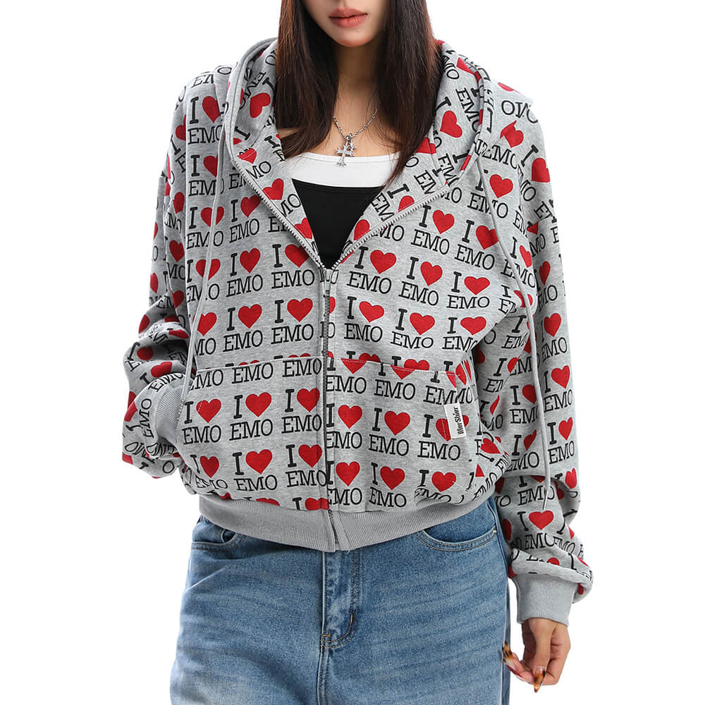 i love emo hoodie boogzel clothing