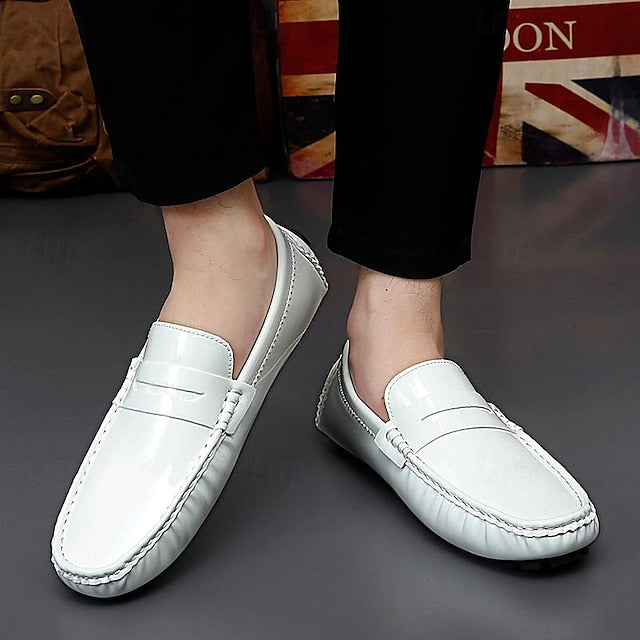 Men's Penny Driving Loafers & Slip-Ons PU Leather