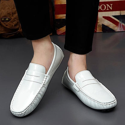 Men's Penny Driving Loafers & Slip-Ons PU Leather