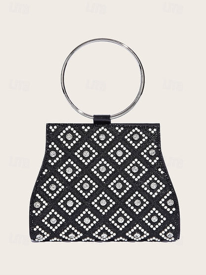 Evening – Clutch Women's Rhinestone Embellished Bag