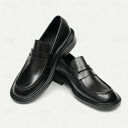 Men's Formal Leather Shoes in Brown and Tan with Wingtip