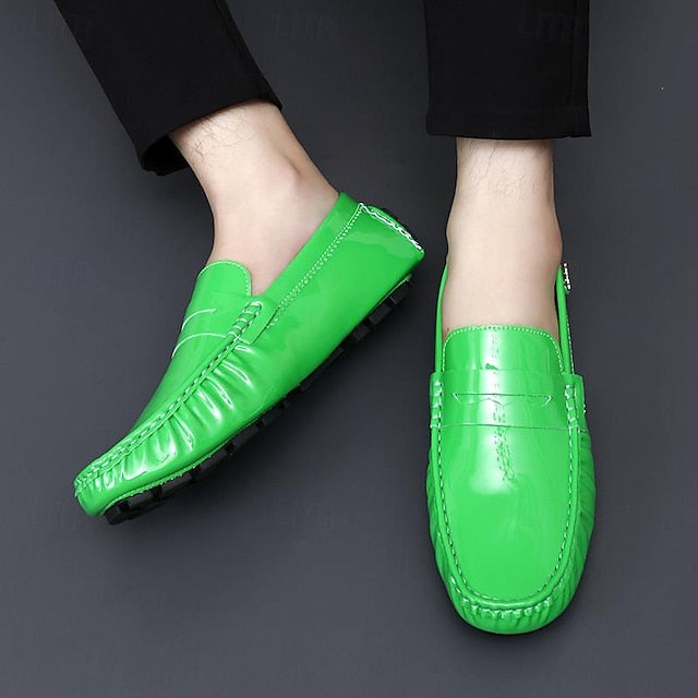 Men's Penny Driving Loafers & Slip-Ons PU Leather