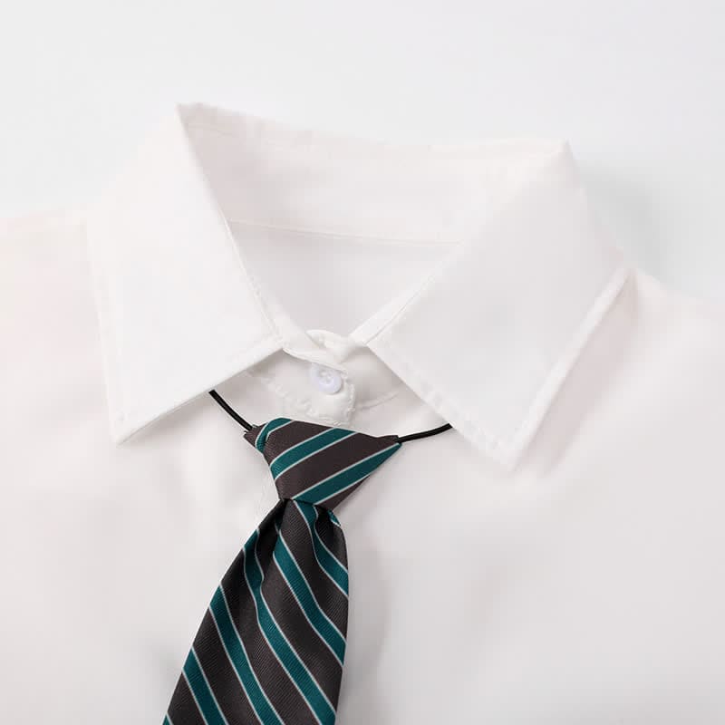 Denim Lattice Print Loose T-Shirt Pants Drawstring