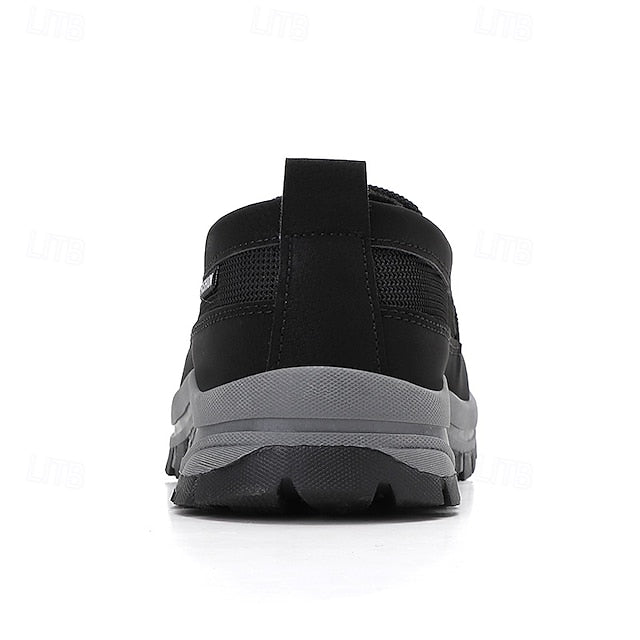 Men's Breathable Mesh Slip-on Sneakers with Rubber Sole -