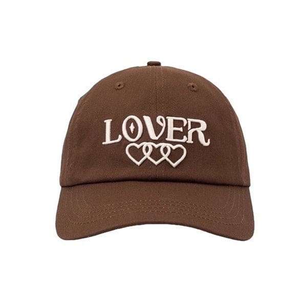 Lover Baseball Hat - Standart / Brown - Hats