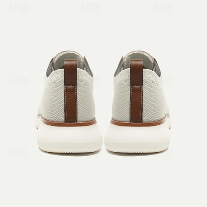 Men's Lightweight Breathable Knit Sneakers - Casual