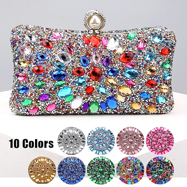 Wristlet Polyester Women's Clutch Evening Bags Bag