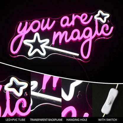 Magic Kawaii Letter LED Sign