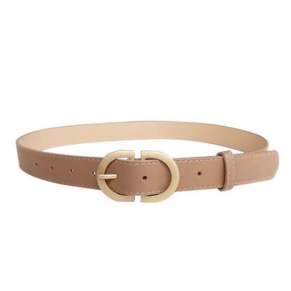 Casual Aesthetic Buckle Belt