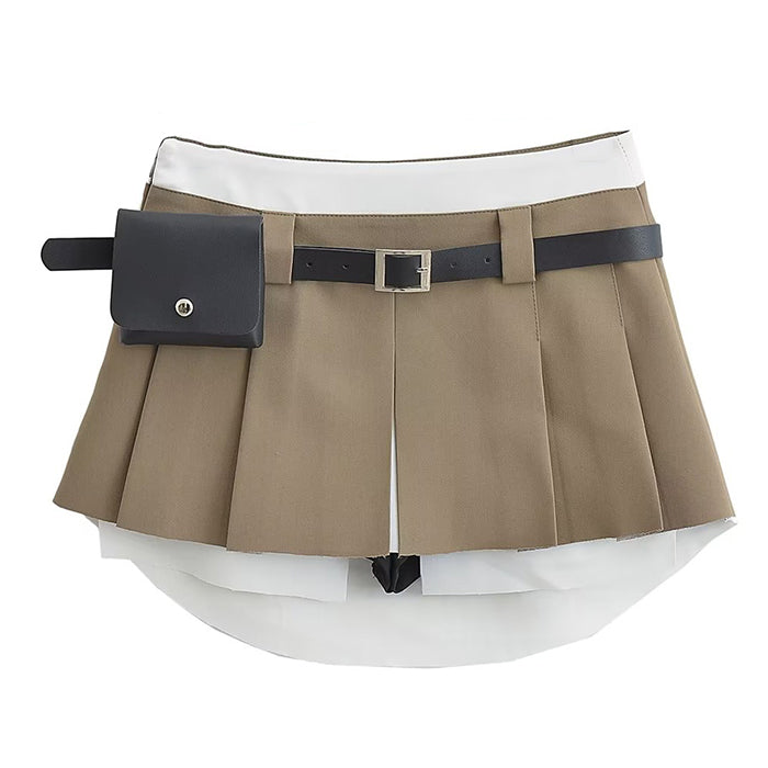 Charming Mini Pleated Skirt