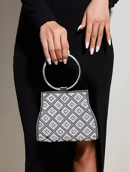Evening – Clutch Women's Rhinestone Embellished Bag