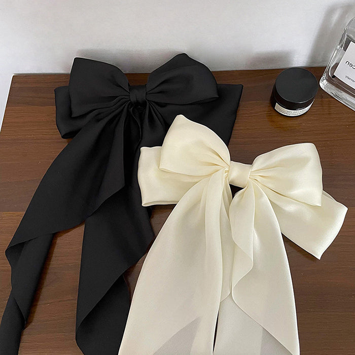 Chic Satin Hair Bow