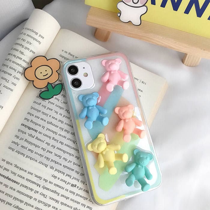 Pastel Bears Phone Case - IPhone Case