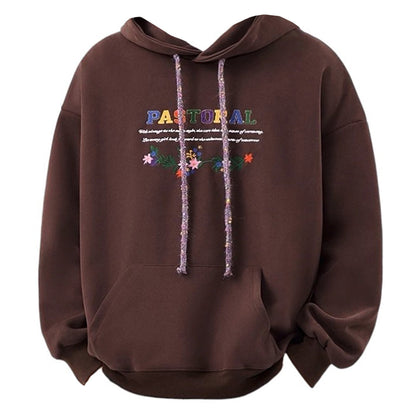 Indie Pastoral Print Hoodie