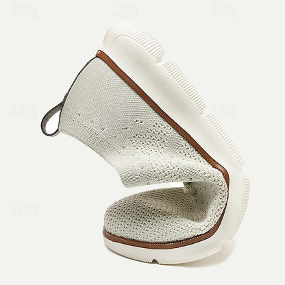 Men's Lightweight Breathable Knit Sneakers - Casual