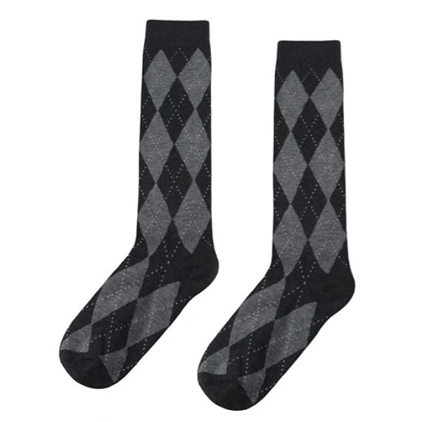 Chaussettes hautes Preppy Argyle