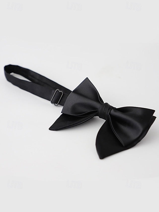 Bow Colors Multiple in Men's Satin Tie