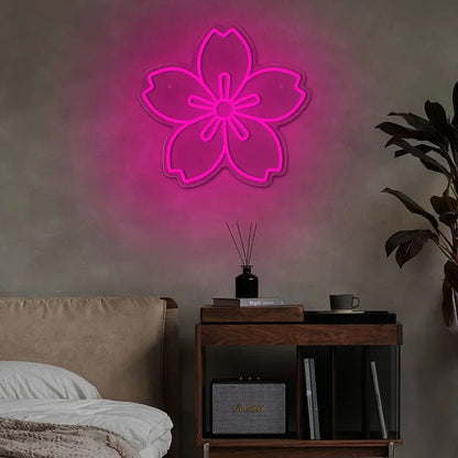 Sakura Flower Kawaii Neon Sign