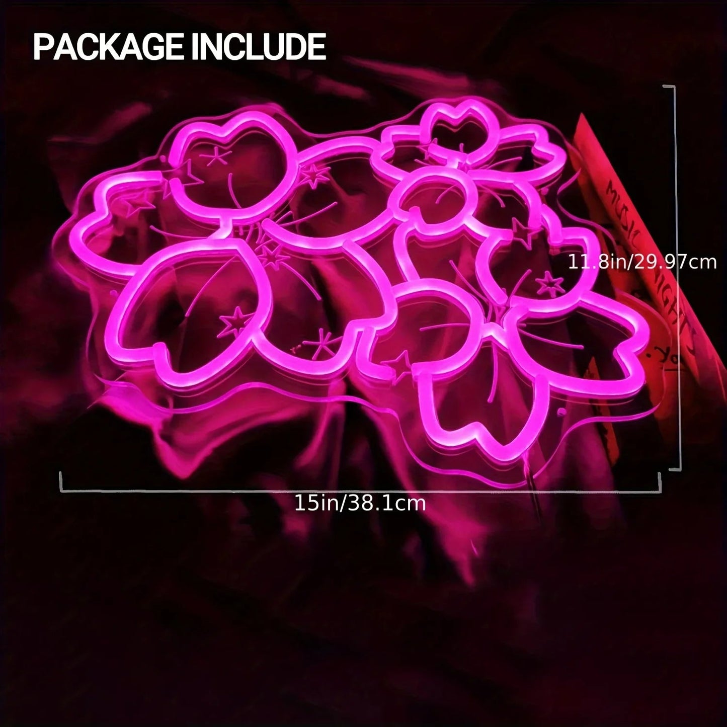 Sakura Flower Kawaii Neon Sign