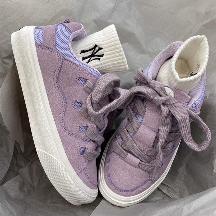 Skater Purple Sneakers - Sneakers