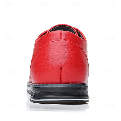 Men's Quilted Blue Faux Leather Sneakers - Stylish Lace-Up