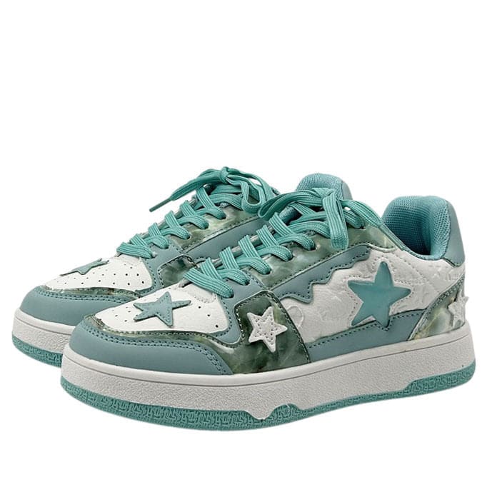 Star Sky Blue Sneakers - Sneakers