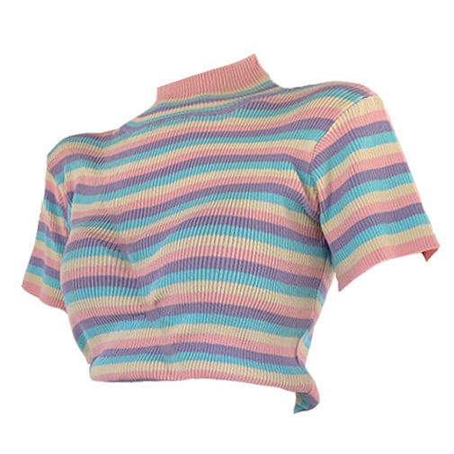 Sweet Rainbow Top - Free Size - Tops