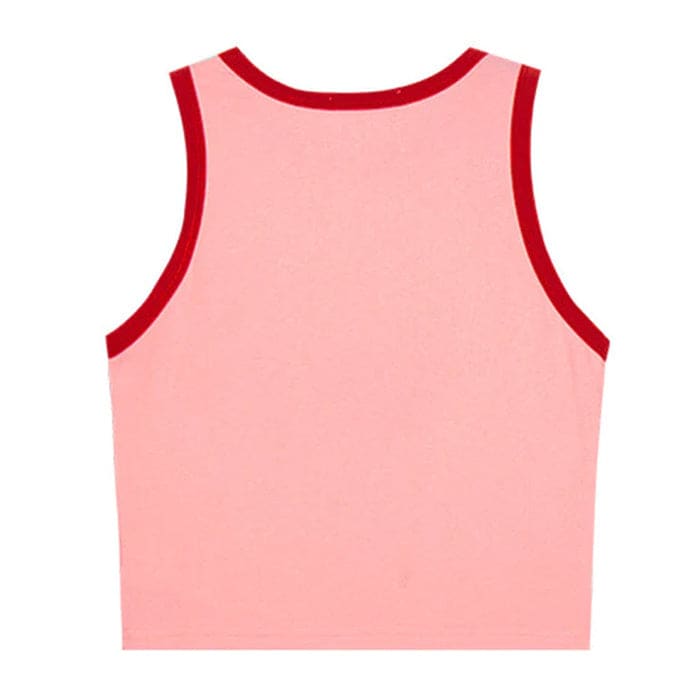 Sweet Strawberry Tank Top - Tops