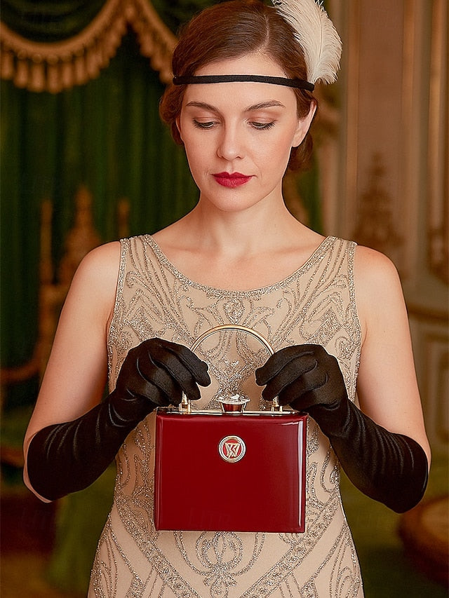 Leather Gold with Handbag Women's Evening Burgundy Patent