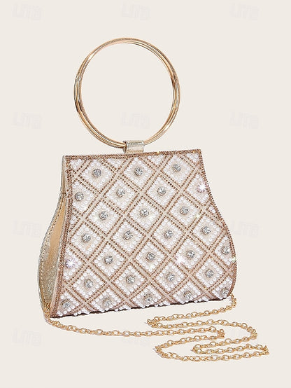 Evening – Clutch Women's Rhinestone Embellished Bag