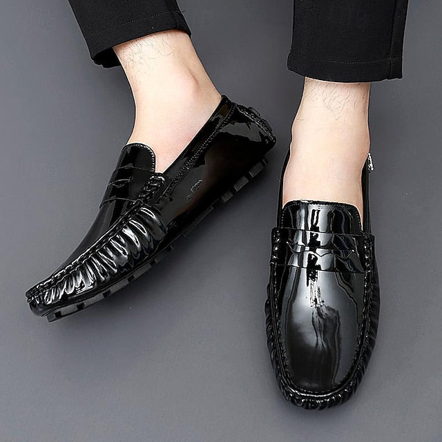 Men's Penny Driving Loafers & Slip-Ons PU Leather
