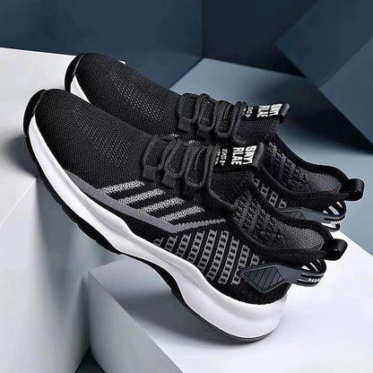 Men's Sneakers Casual Shoes Sporty Look Flyknit Shoes