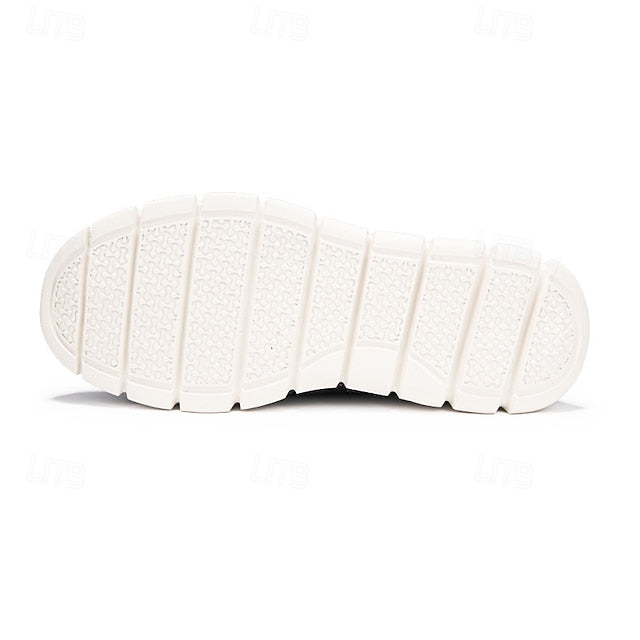 Men's Textured Knit Slip-On Sneakers, Comfort Fit with