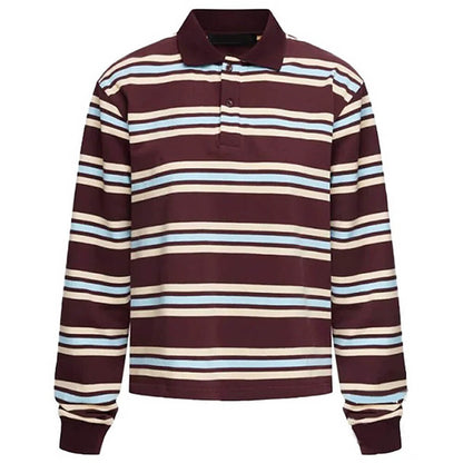 vintage stripe rugby polo boogzel clothing
