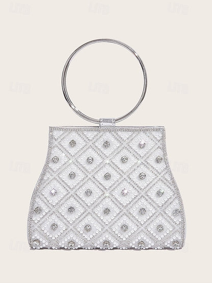 Evening – Clutch Women's Rhinestone Embellished Bag