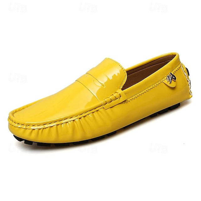 Men's Penny Driving Loafers & Slip-Ons PU Leather