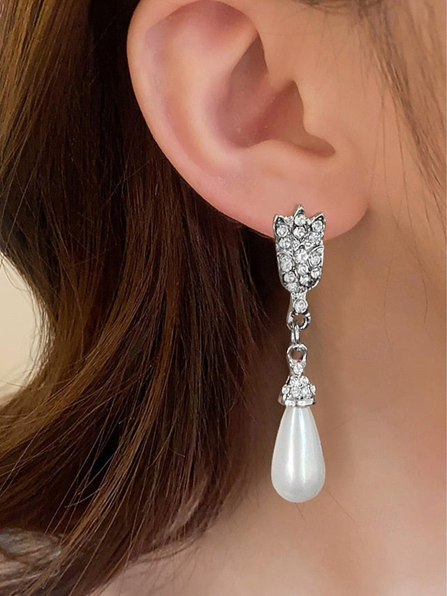 Bridal Double-Layer Jewelry – Necklace Elegant Pearl Set