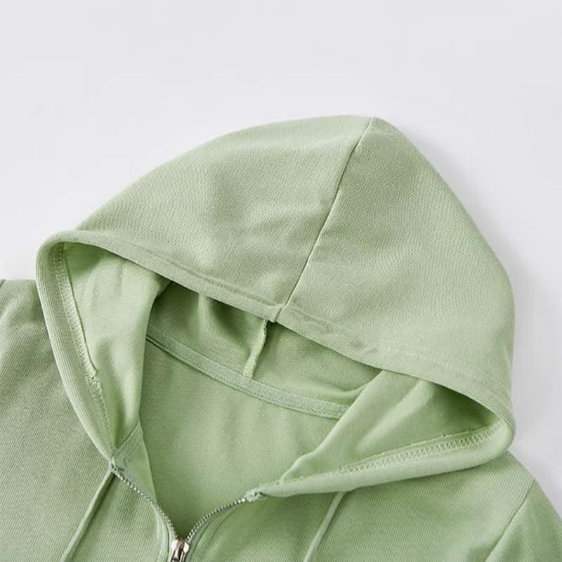 Wide Leg Zipper T-Shirt Pants Casual Draw String