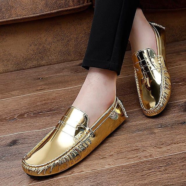 Men's Penny Driving Loafers & Slip-Ons PU Leather