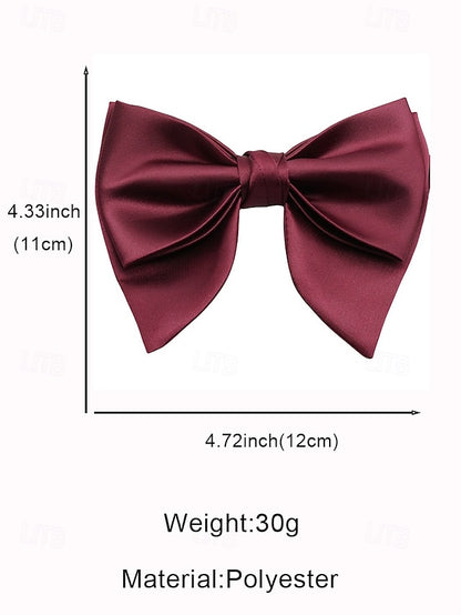 Bow Colors Multiple in Men's Satin Tie