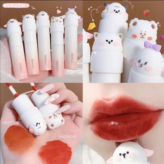 Boîte aveugle Cute Pet Party Lip Glaze